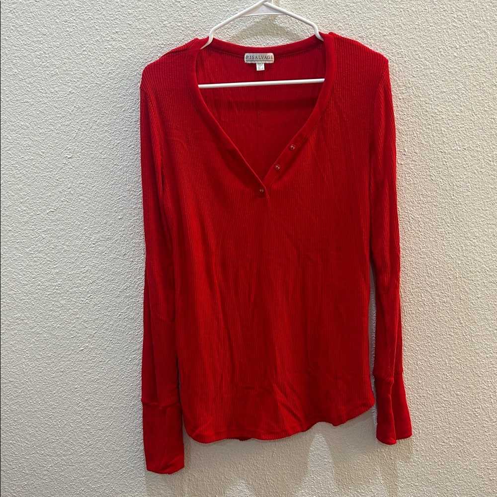 PJ Salvage Henley Size Large